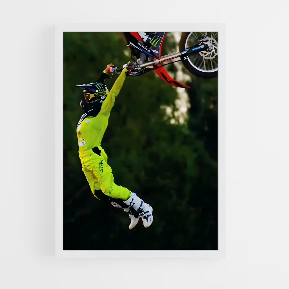 ap-freestyle motocross-13 cadre Blanc