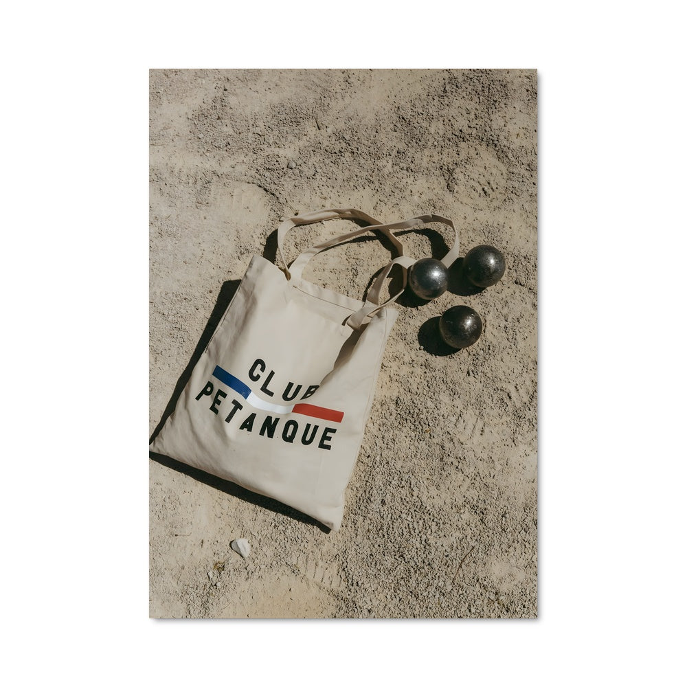 Poster Pétanque et Chill