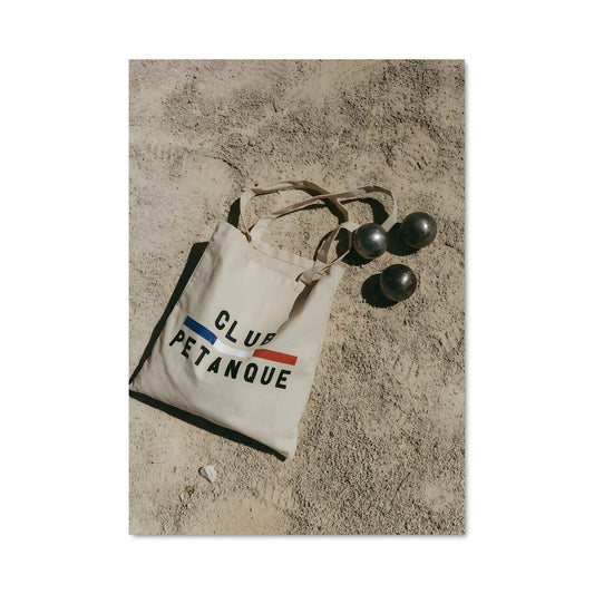 Poster Pétanque et Chill