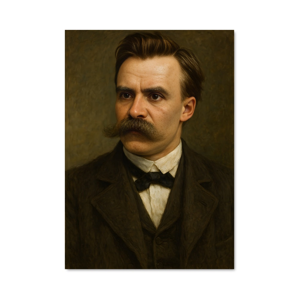 Poster Le Philosophe à Moustache