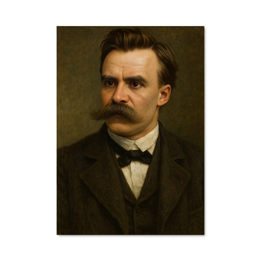 Poster Le Philosophe à Moustache