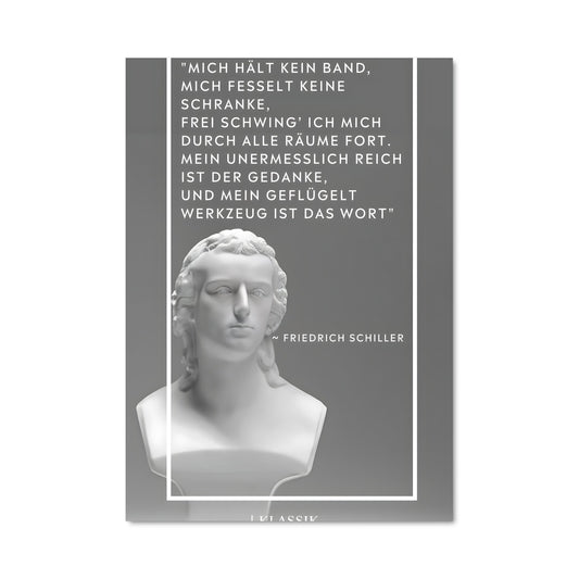 Poster Schiller et la Muse