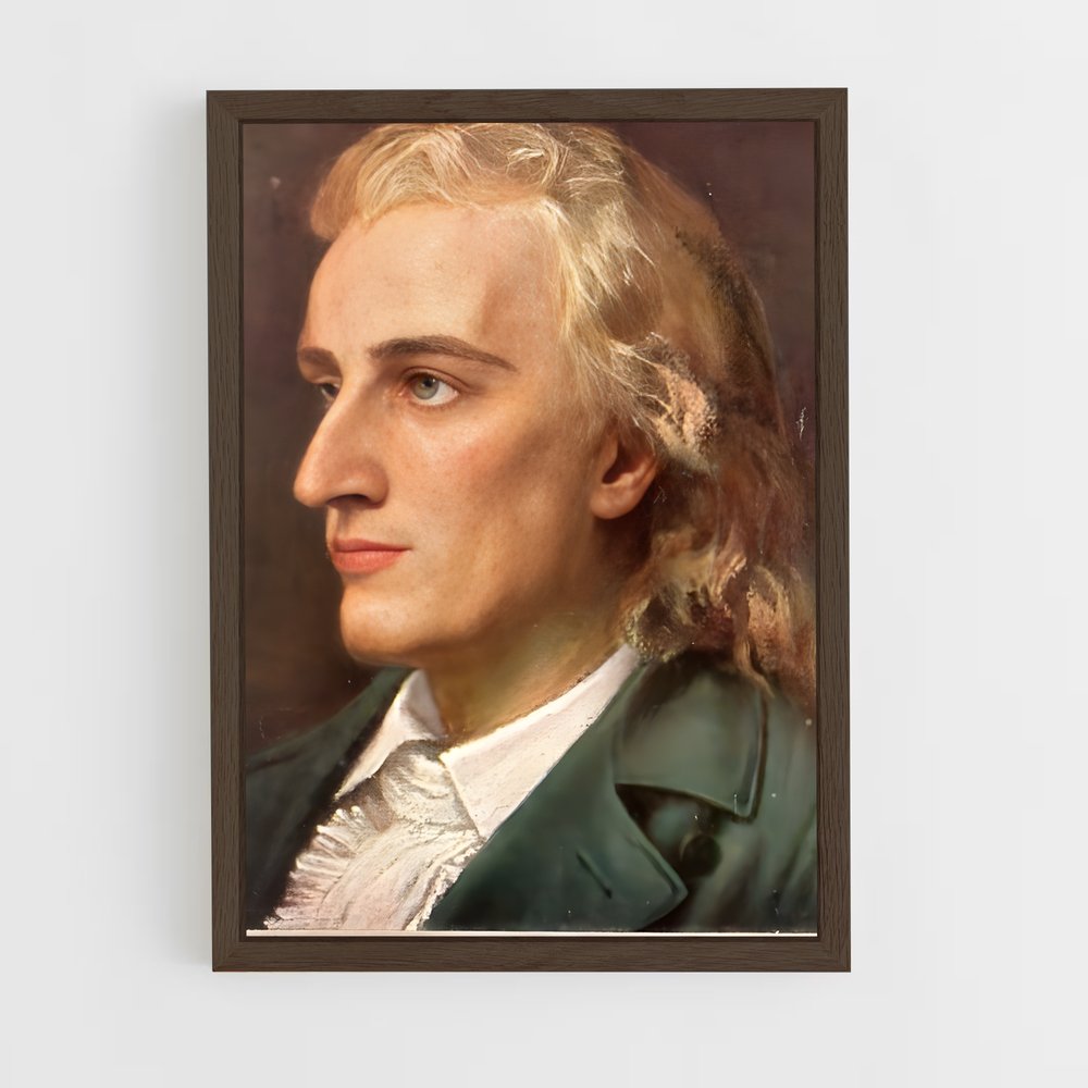 ap-friedrich schiller-1 cadre Bois foncé
