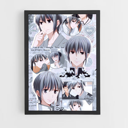 ap-fruits basket-2 cadre Noir