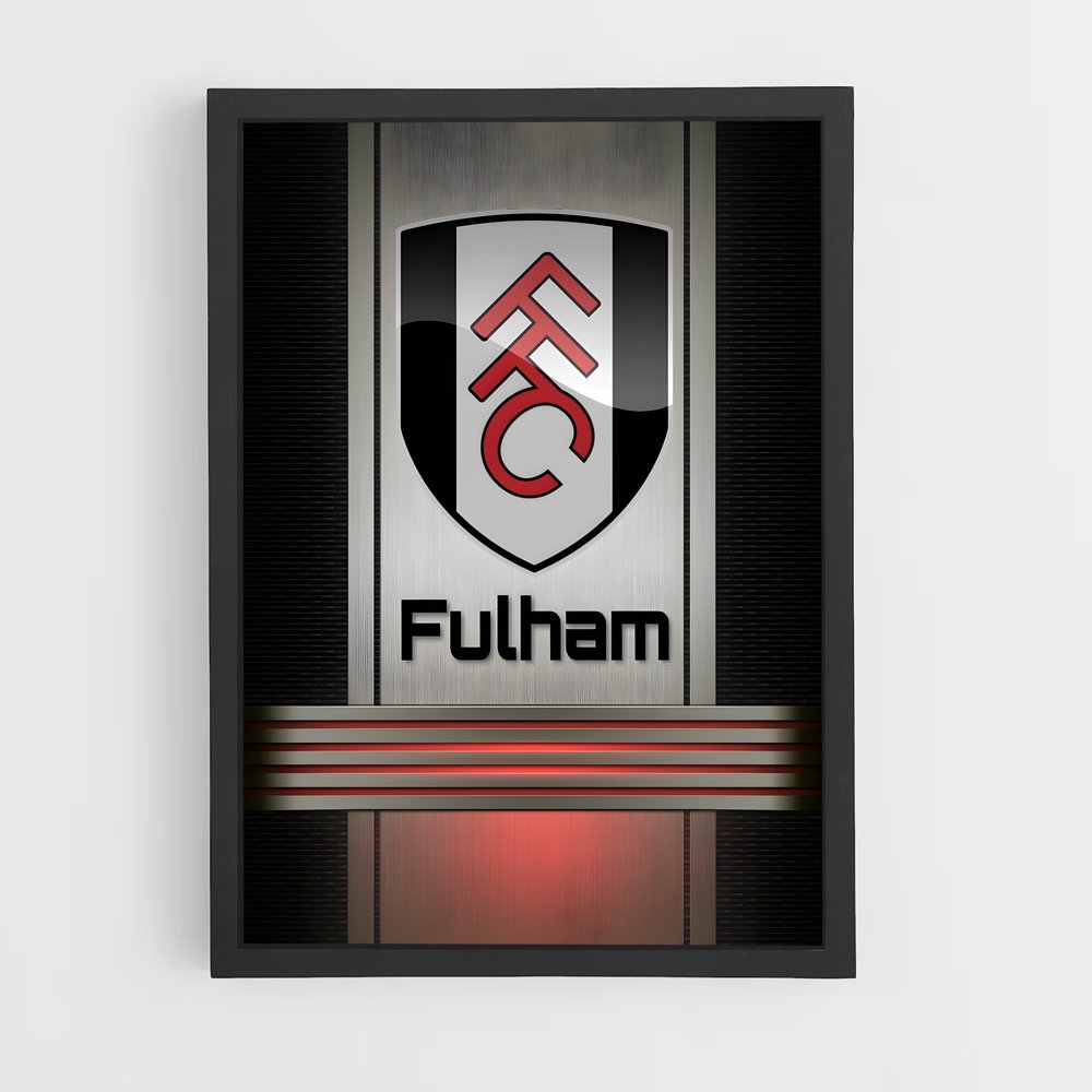 ap-fulham fc-3 cadre Noir