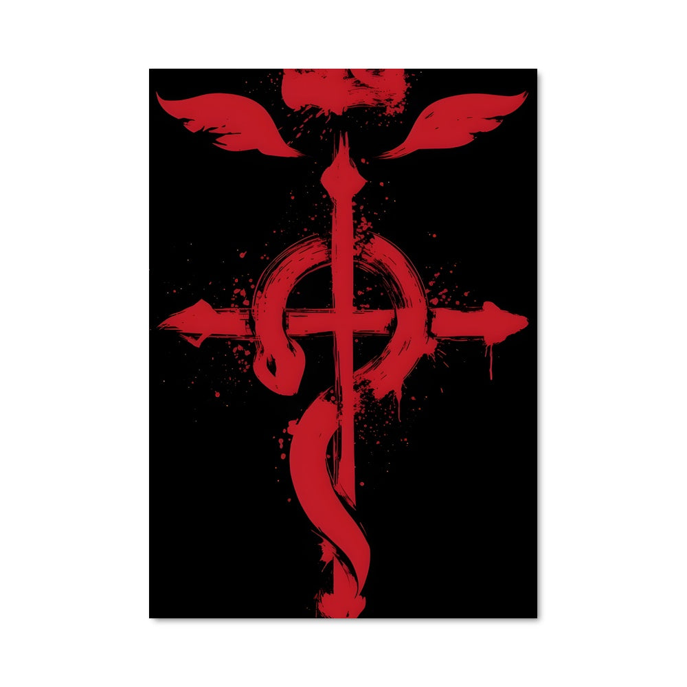 Poster Serpent des Ailes