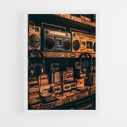 ap-fun radio-6 cadre Blanc