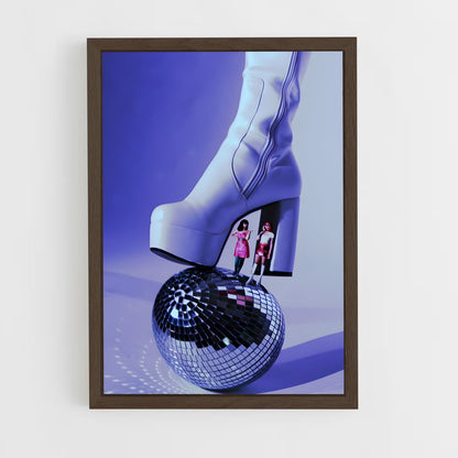 ap-futurism-7 cadre Bois foncé
