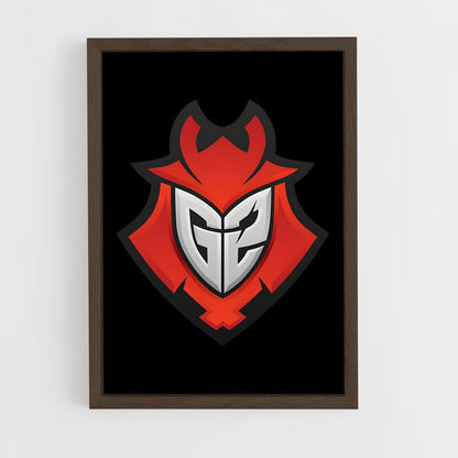 ap-g2 esports-8 cadre Bois foncé