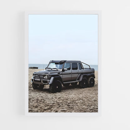 ap-g63 amg 6x6-1 cadre Blanc