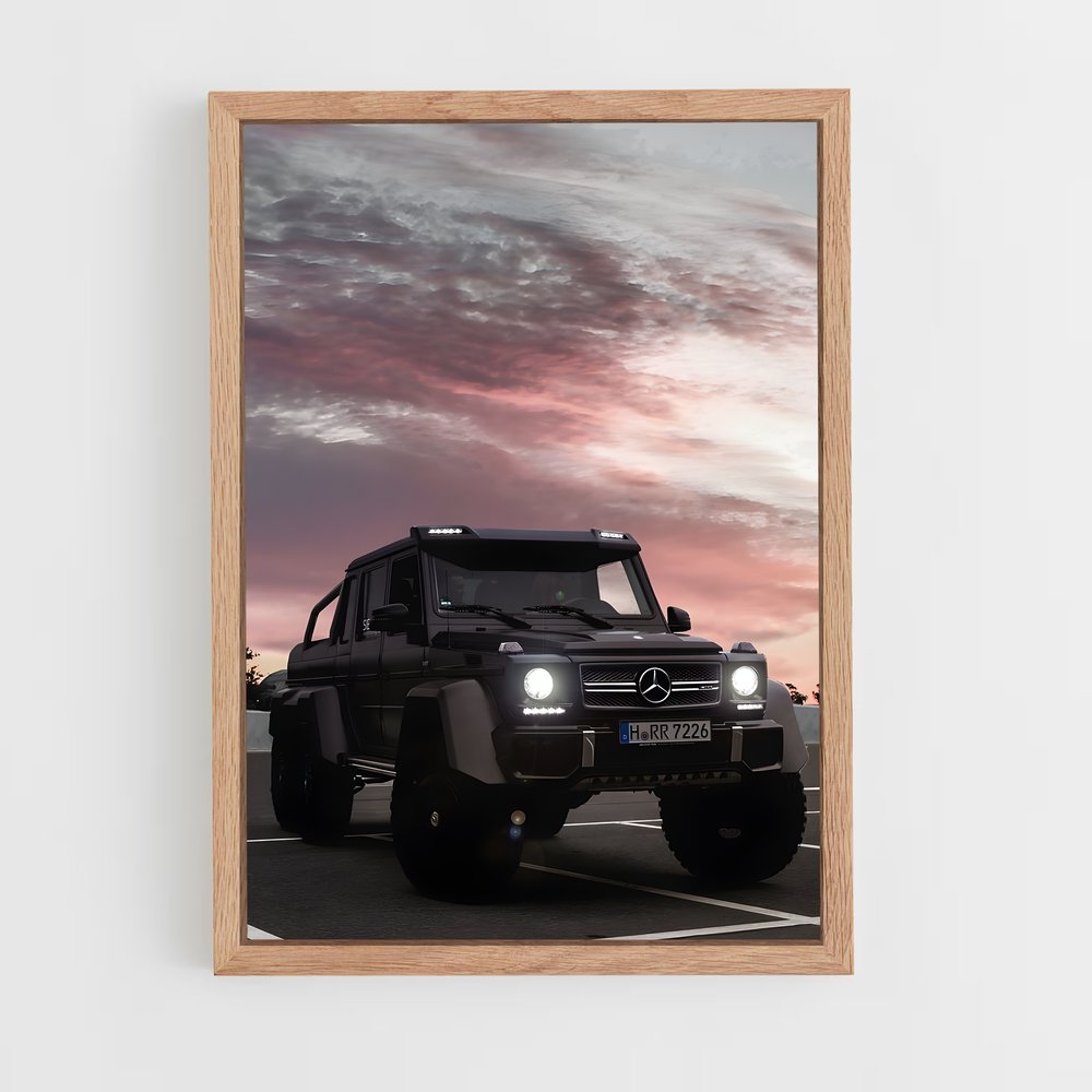 ap-g63 amg 6x6-2 cadre Bois clair