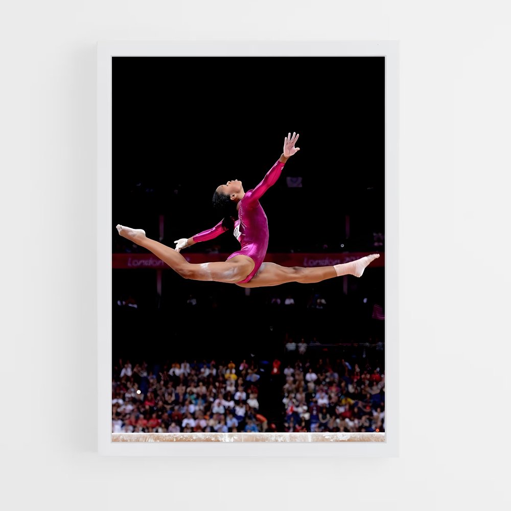 ap-gabby douglas-1 cadre Blanc