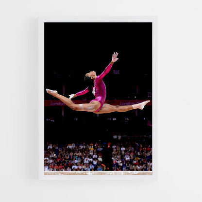 ap-gabby douglas-1 cadre Blanc