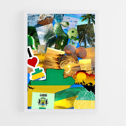 ap-gabon flag-1 cadre Blanc