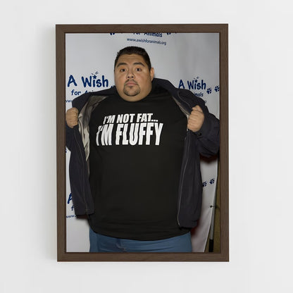 ap-gabriel iglesias-3 cadre Bois foncé