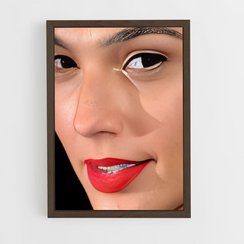 ap-gal gadot-12 cadre Bois foncé
