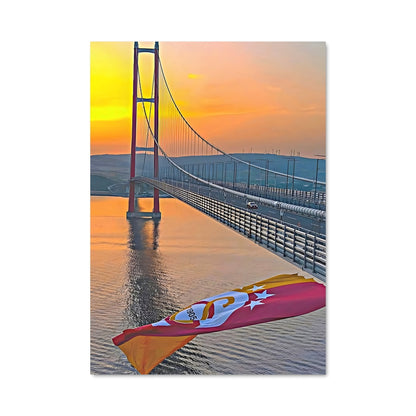 Poster Kayak au Crépuscule