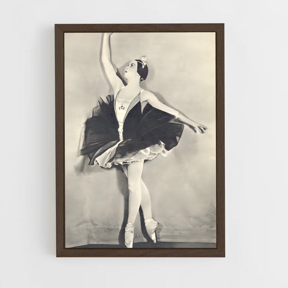 ap-galina ulanova-2 cadre Bois foncé