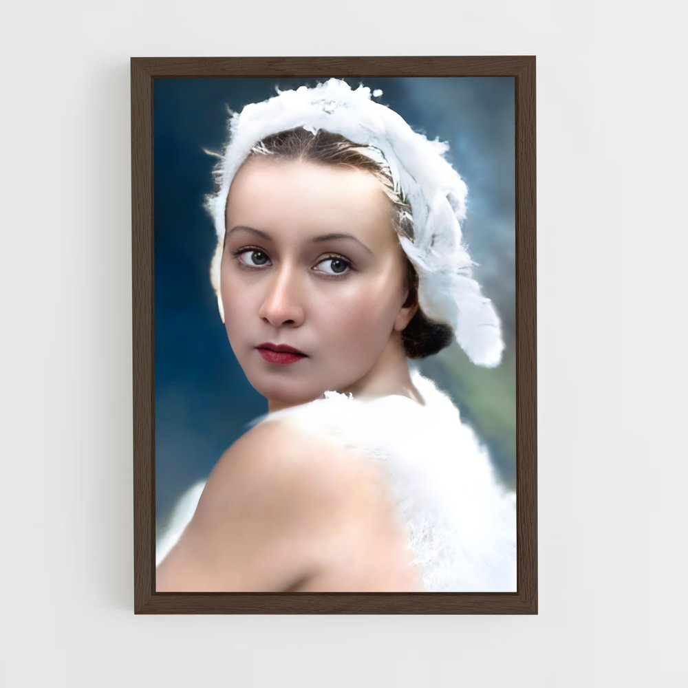 ap-galina ulanova-3 cadre Bois foncé