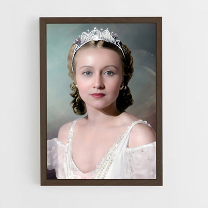 ap-galina ulanova-4 cadre Bois foncé