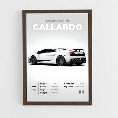 ap-gallardo-1 cadre Bois foncé