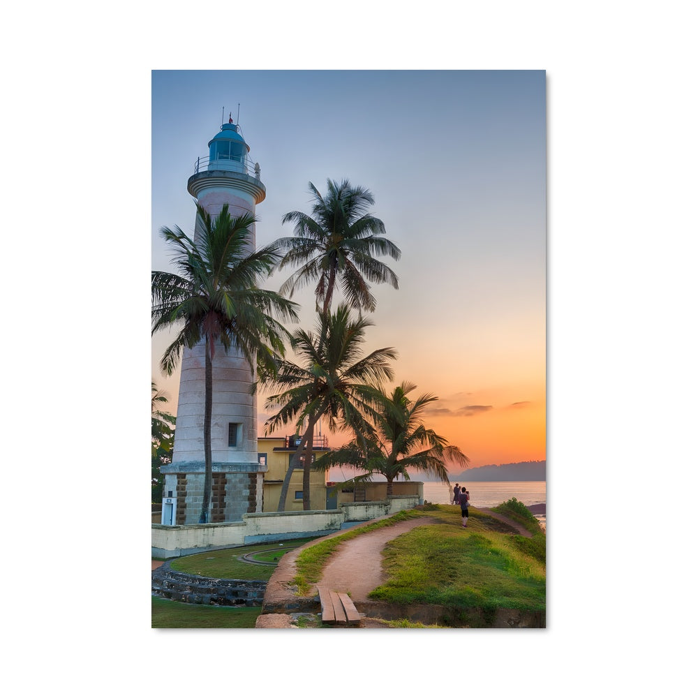 Poster Phare au Crépuscule