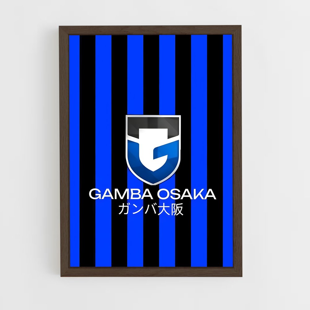ap-gamba osaka-6 cadre Bois foncé