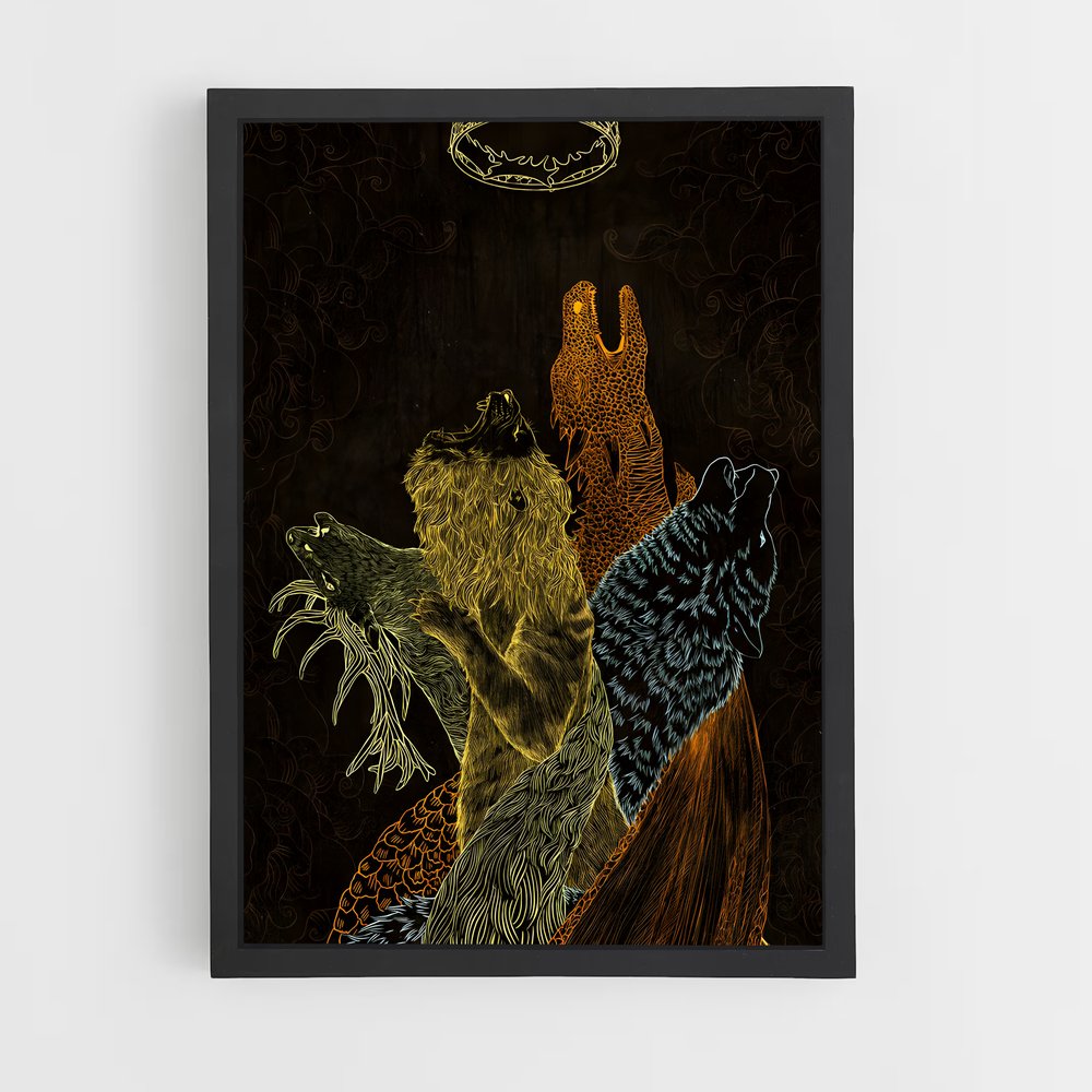 ap-game of thrones-5 cadre Noir