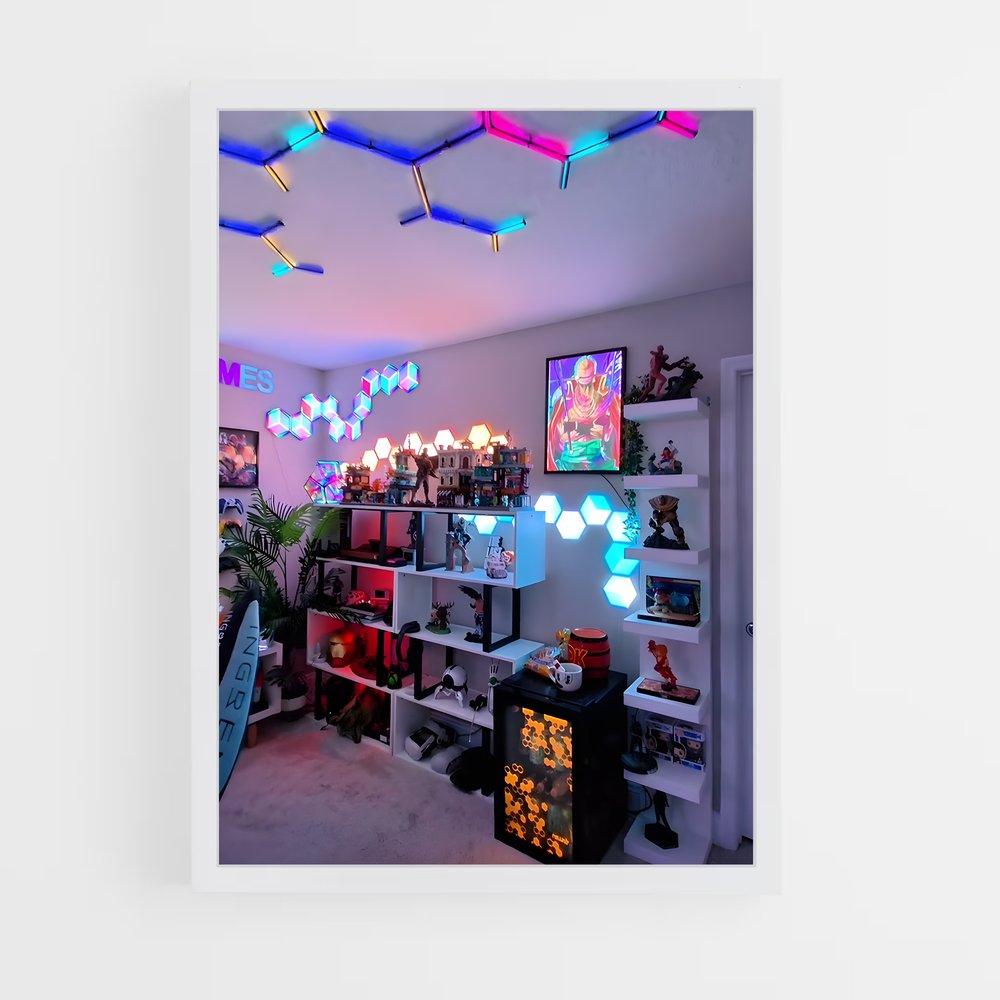 ap-game room-11 cadre Blanc
