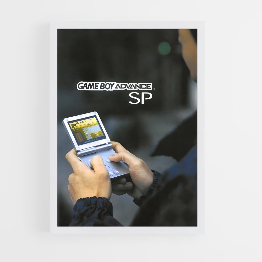 ap-gameboy advance-3 cadre Blanc