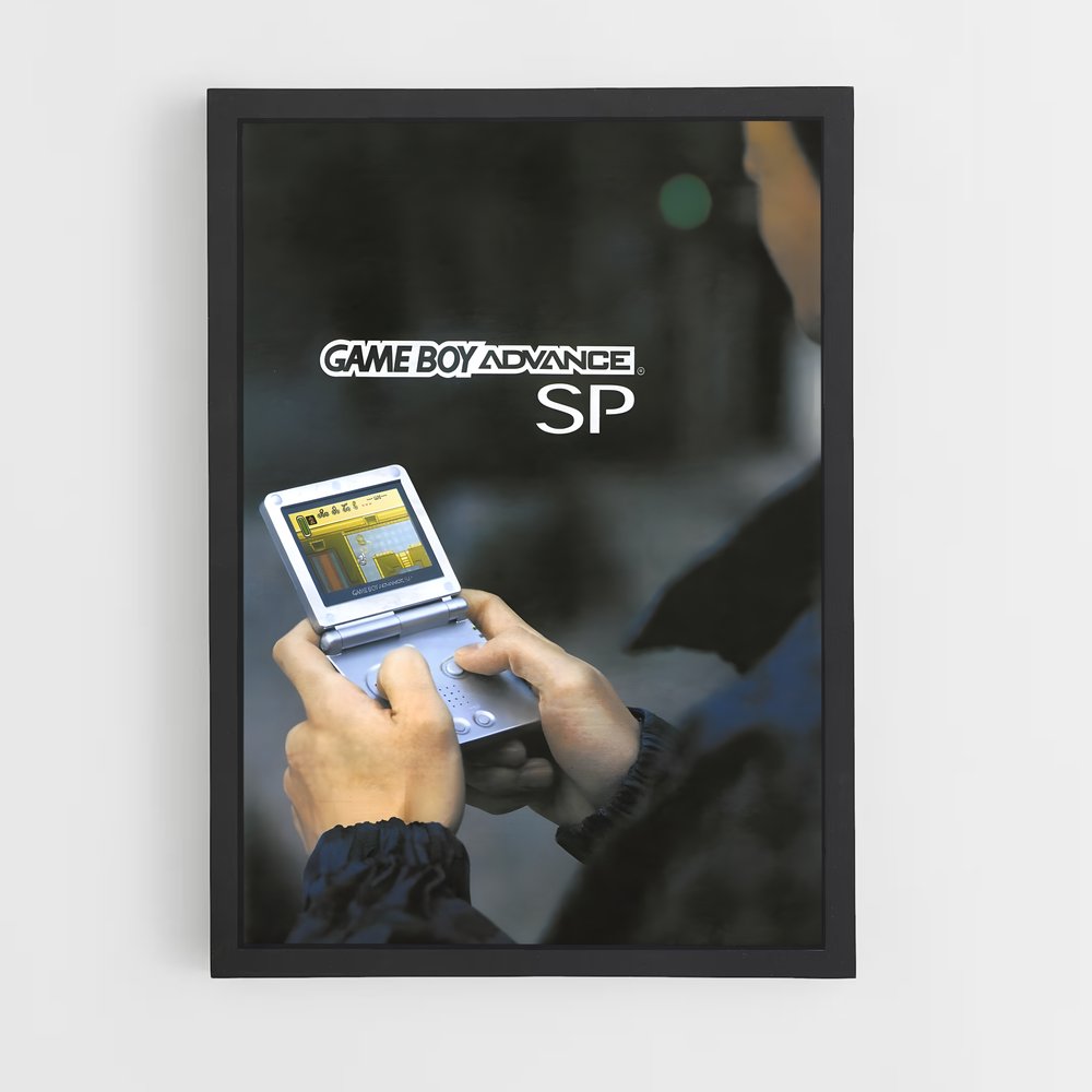 ap-gameboy advance-3 cadre Noir