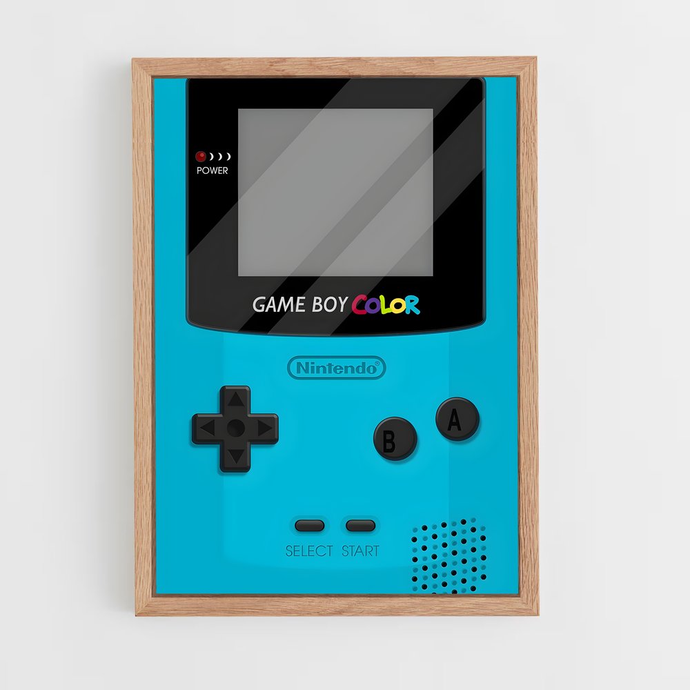 ap-gameboy color-1 cadre Bois clair