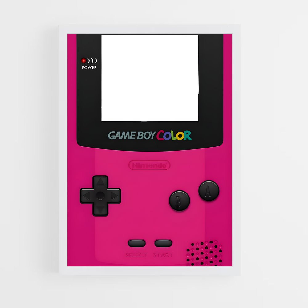 ap-gameboy color-3 cadre Blanc