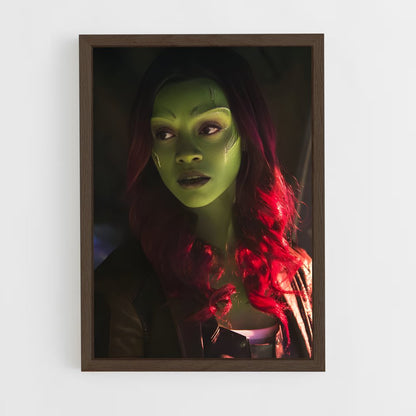 ap-gamora guardians-2 cadre Bois foncé
