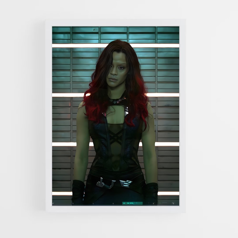 ap-gamora guardians-4 cadre Blanc
