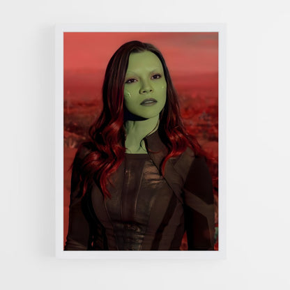 ap-gamora guardians-7 cadre Blanc