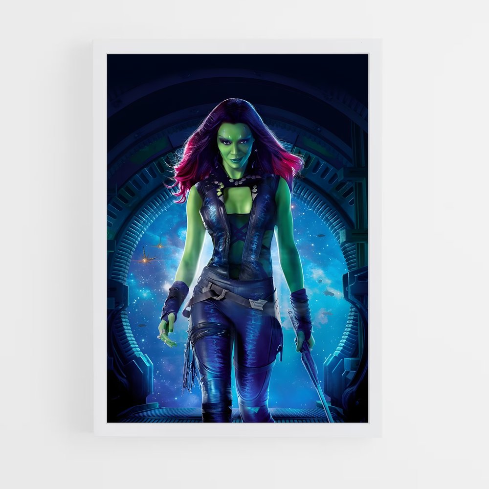 ap-gamora guardians-8 cadre Blanc