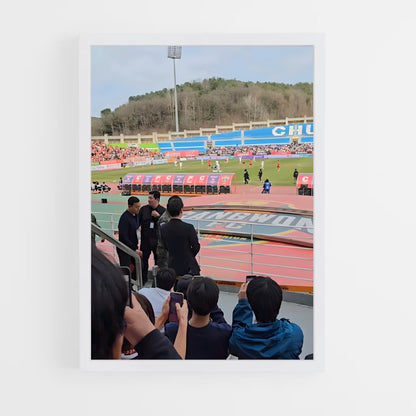 ap-gangwon fc-5 cadre Blanc