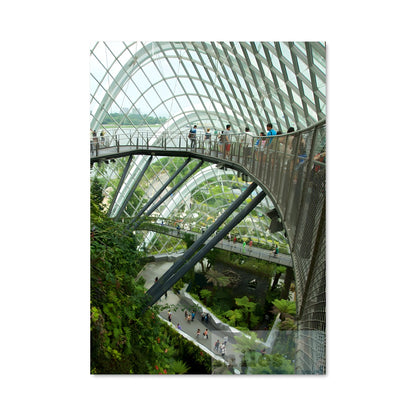 Poster Jardin des Nuages