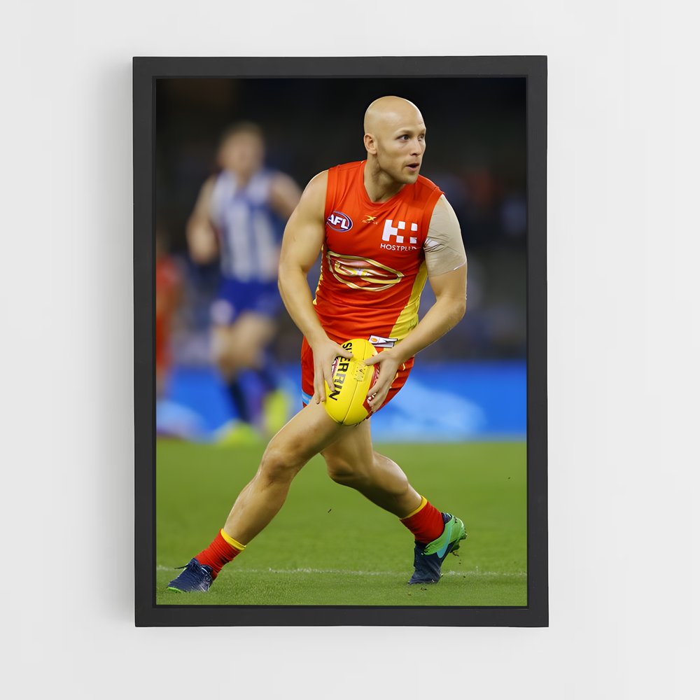 ap-gary ablett-3 cadre Noir