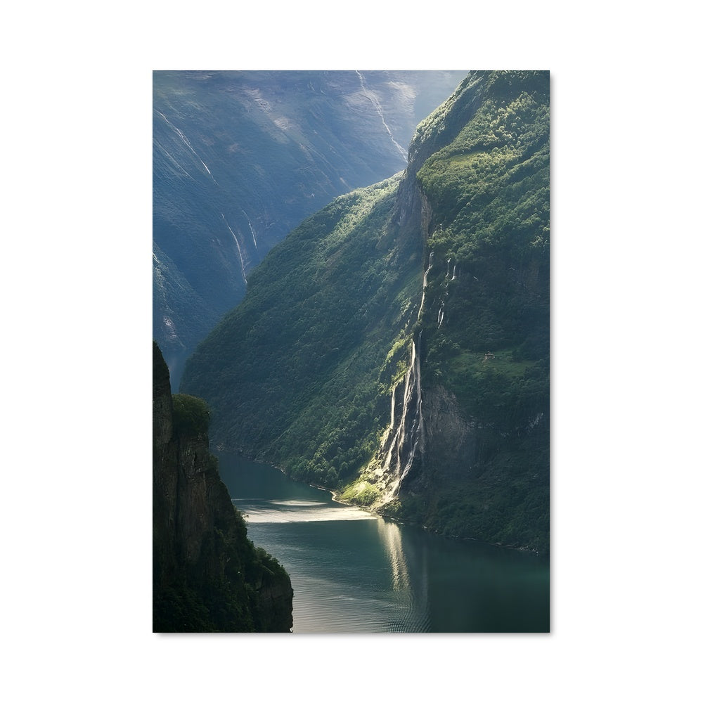 Poster Reflets du Fjord