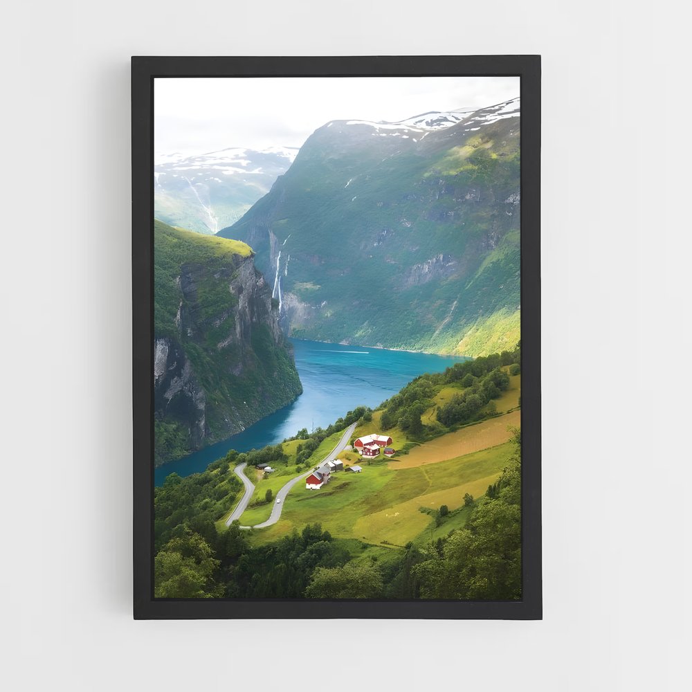 ap-geiranger fjord-3 cadre Noir
