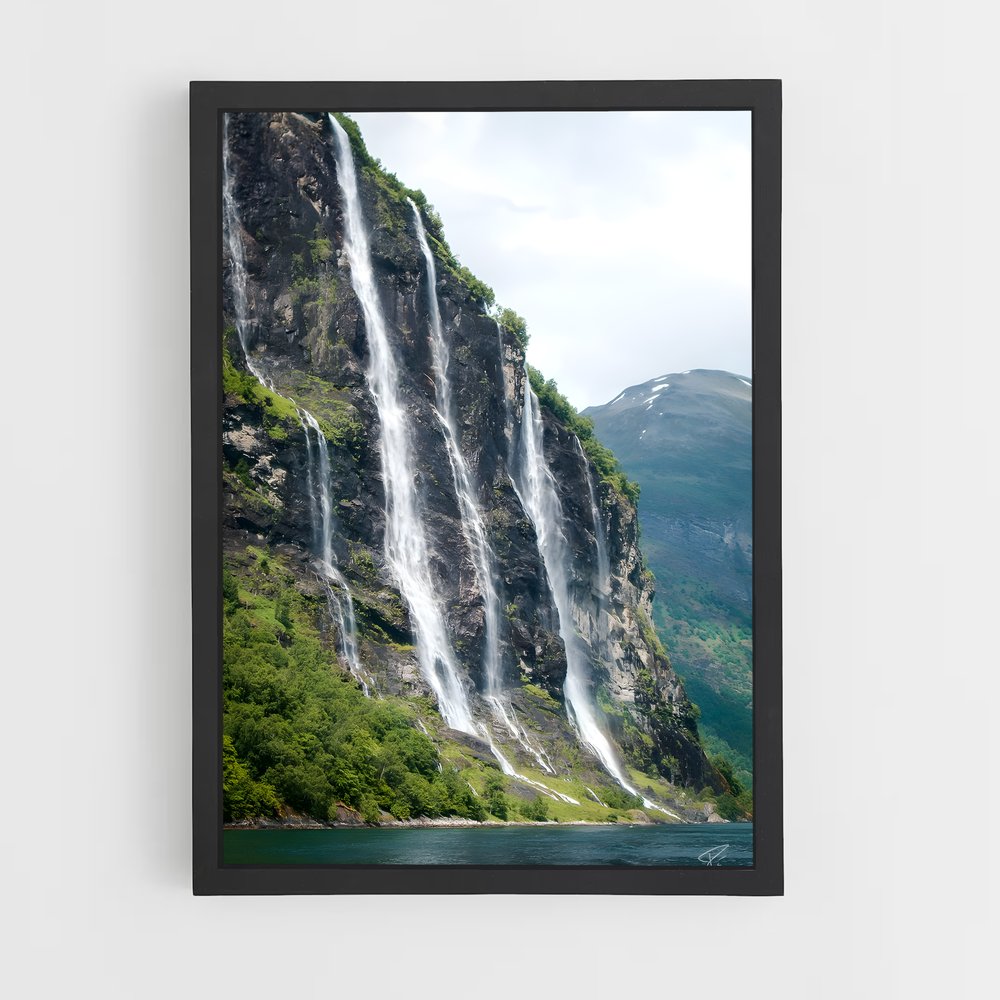 ap-geiranger fjord-4 cadre Noir