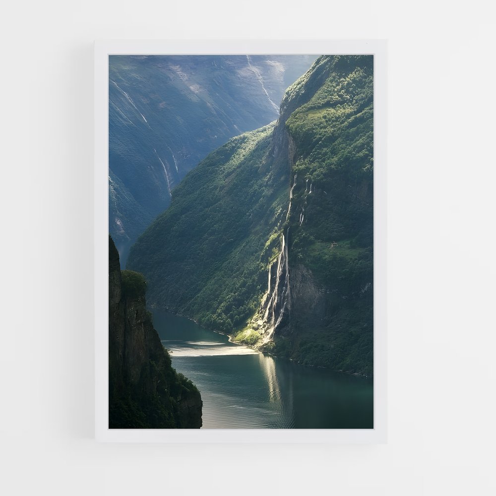 ap-geiranger fjord-5 cadre Blanc