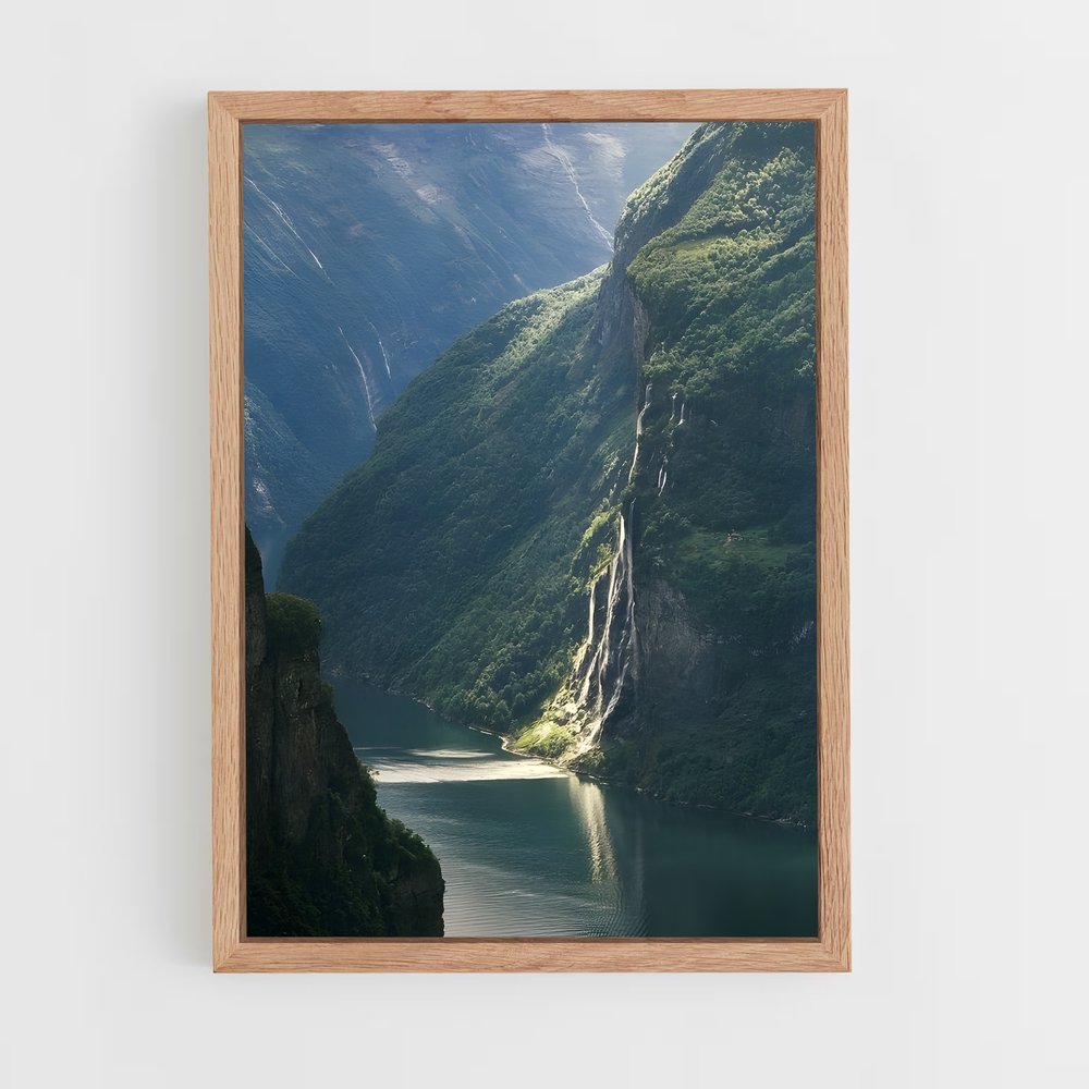 ap-geiranger fjord-5 cadre Bois clair