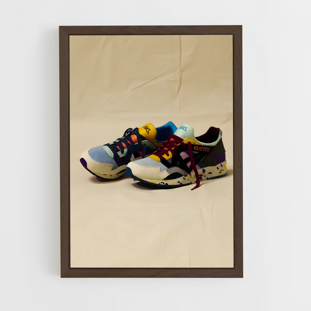 ap-gel-lyte iii-1 cadre Bois foncé