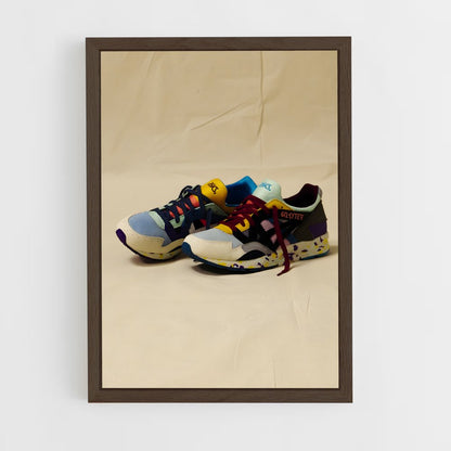 ap-gel-lyte iii-1 cadre Bois foncé