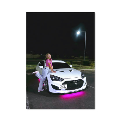 Poster Élegance Automobiles