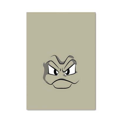 Poster Geodude Triste