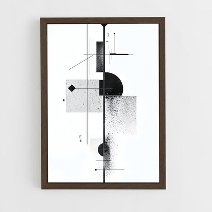 ap-geometric-6 cadre Bois foncé